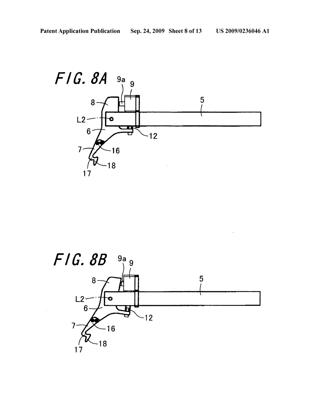 Tire bead guide device of tire mounting/dismounting apparatus - diagram, schematic, and image 09