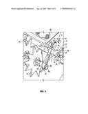 MULTIPURPOSE REAR GROOMING ASSEMBLY FOR A VEHICLE AND METHOD OF STORAGE OF MULTIPLE GROOMING ASSEMBLIES THEREWITH diagram and image