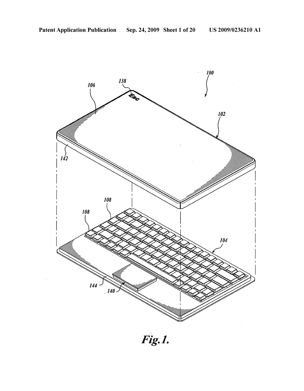 KEYBOARD ASSEMBLY - diagram, schematic, and image 02