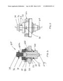 VALVE WITH ACTUATION SUB-ASSEMBLY diagram and image