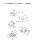 VALVE WITH ACTUATION SUB-ASSEMBLY diagram and image