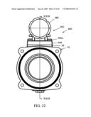 VALVE WITH ACTUATION SUB-ASSEMBLY diagram and image