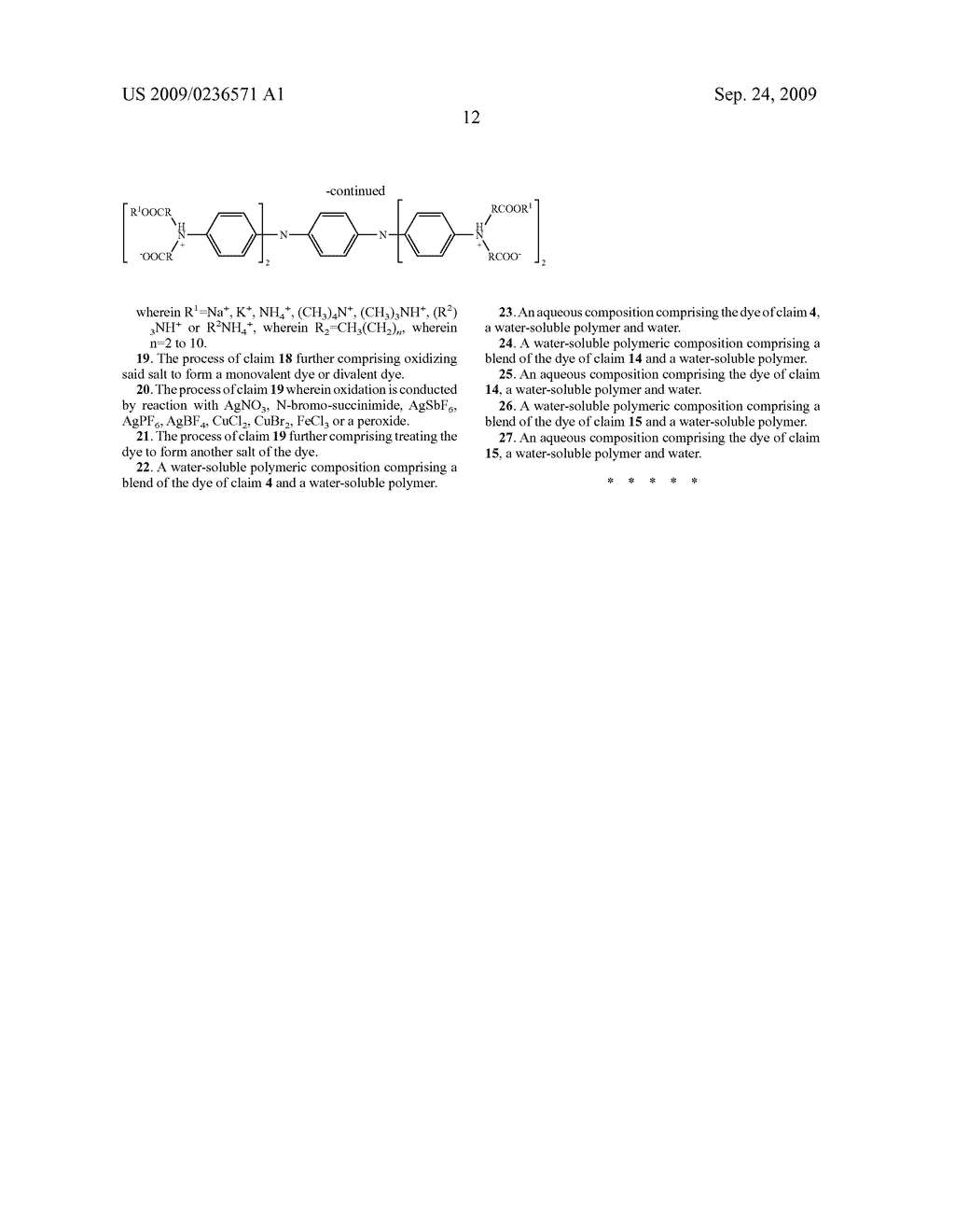 STABLE, WATER-SOLUBLE NEAR INFRARED DYES - diagram, schematic, and image 13