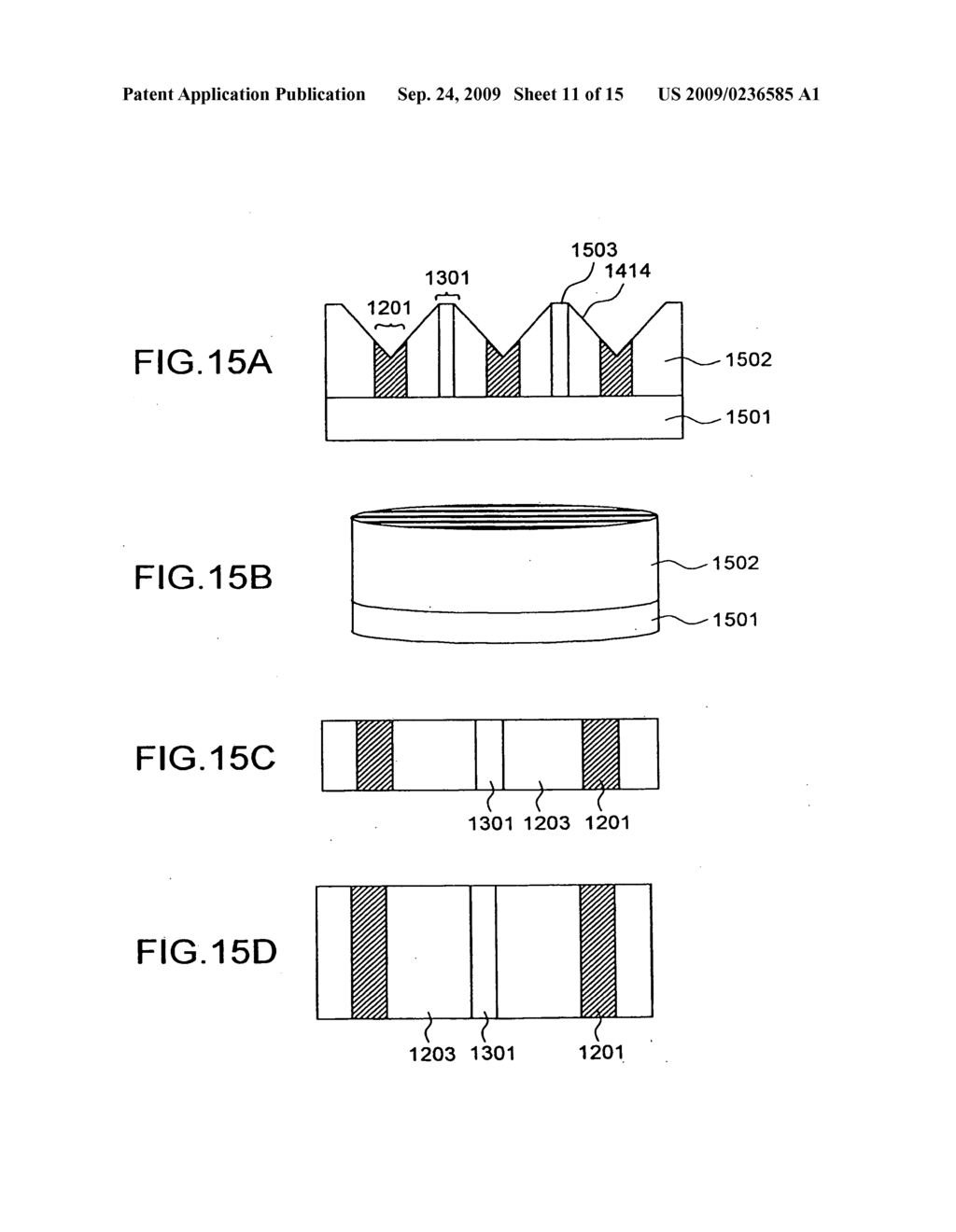 NITRIDE SEMICONDUCTOR LIGHT-EMITTING DEVICE, METHOD OF FABRICATING IT, AND SEMICONDUCTOR OPTICAL APPARATUS - diagram, schematic, and image 12