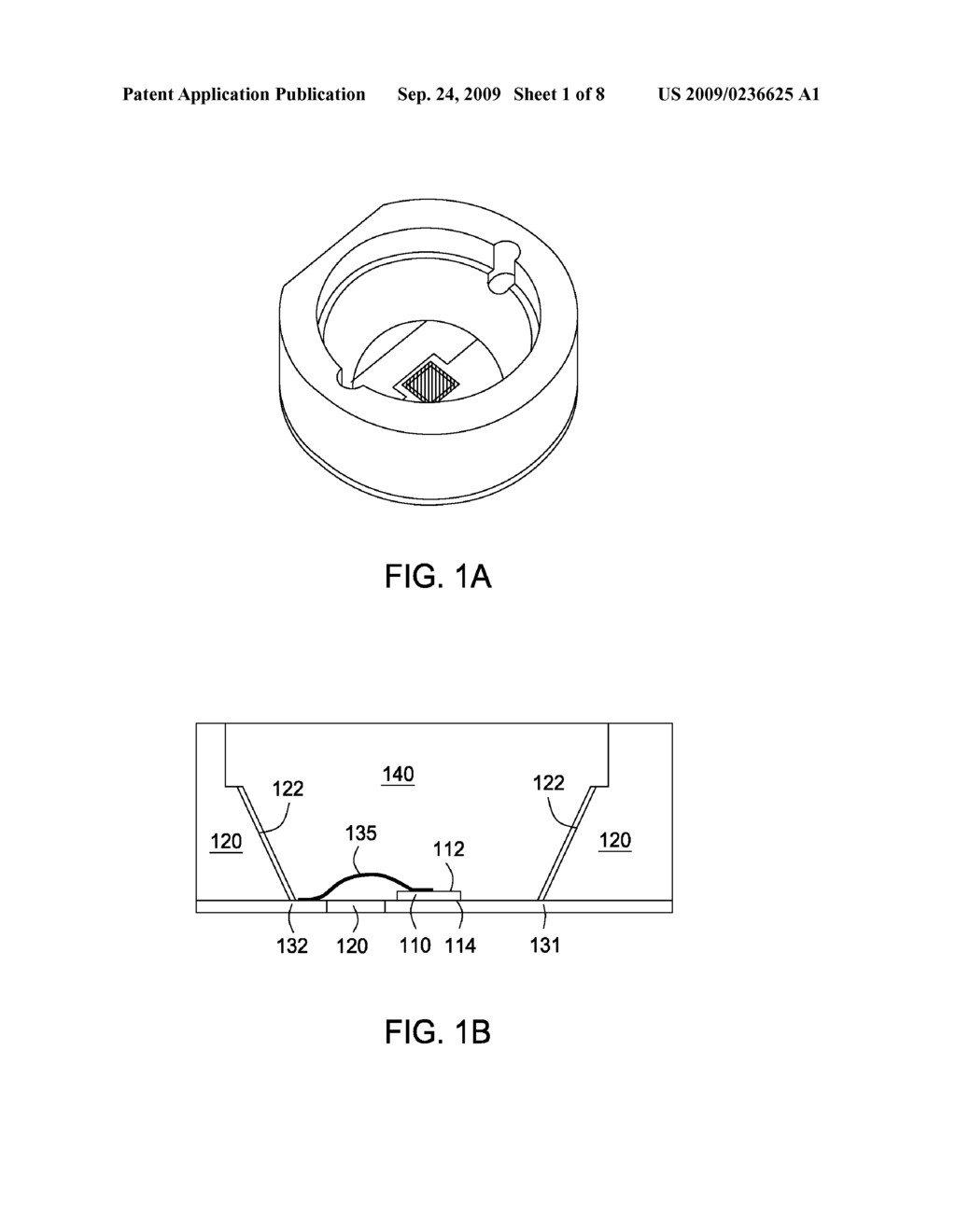 LED DEVICE WITH CONDUCTIVE WINGS AND TABS - diagram, schematic, and image 02