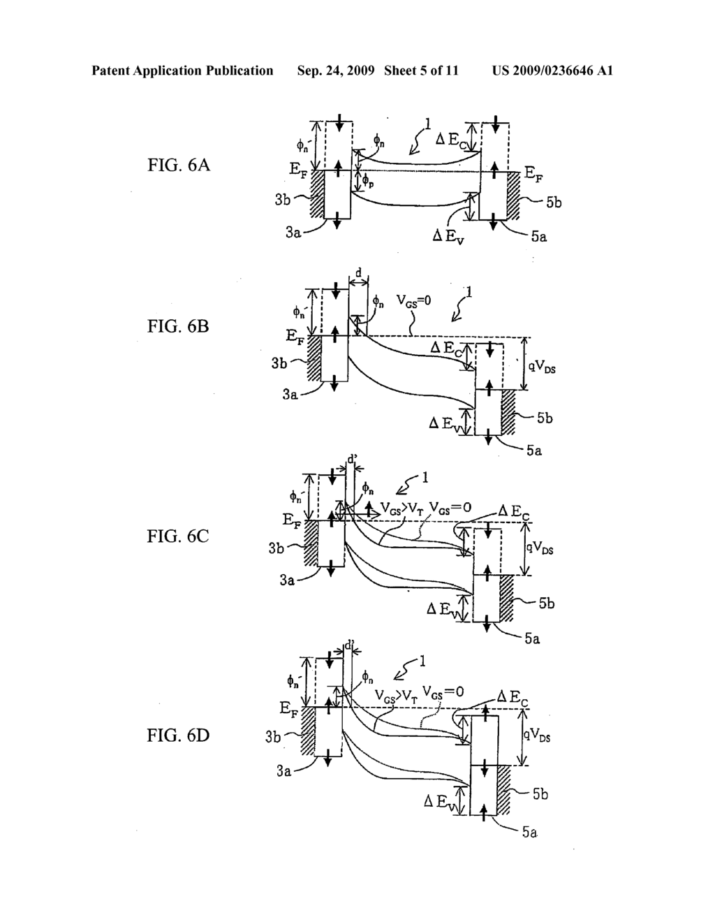 Field-effect transistor with spin-dependent transmission characteristics and non-volatile memory using the same - diagram, schematic, and image 06