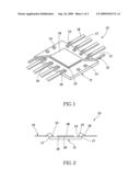 IC PACKAGE HAVING REDUCED THICKNESS diagram and image