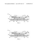 INTEGRATED CIRCUIT PACKAGE SYSTEM WITH STACKING MODULE diagram and image