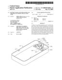 BATTERY COVER LATCH MECHANISM AND PORTABLE ELECTRONIC DEVICE USING SAME diagram and image