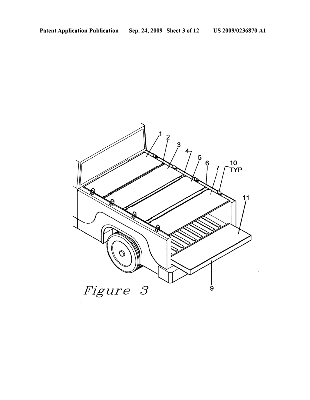 Tailgate storable tonneau cover - diagram, schematic, and image 04