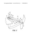 Furniture construction with tensioned fabric diagram and image