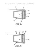 Furniture construction with tensioned fabric diagram and image