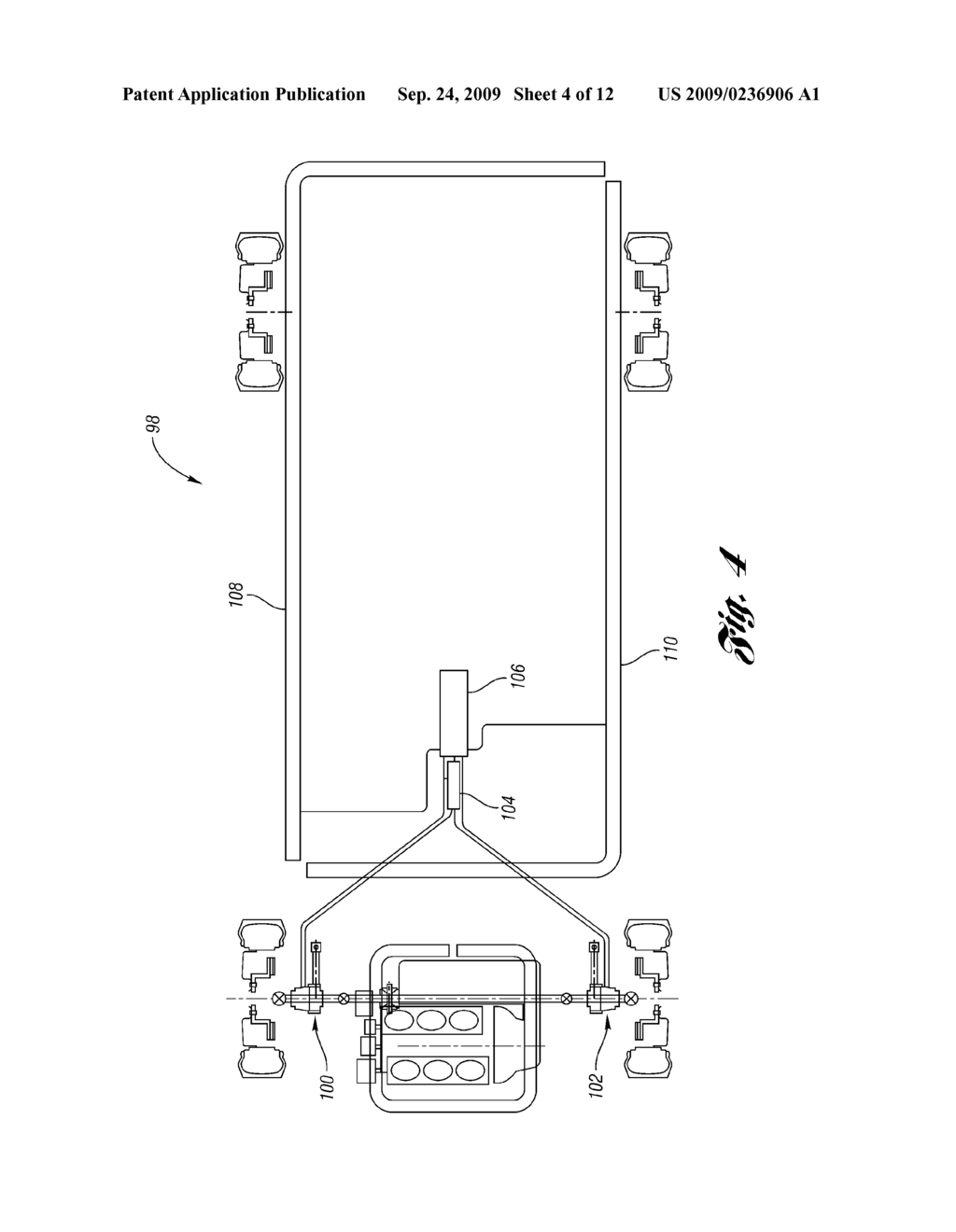 Hydraulic Regenerative Braking System For A Vehicle - diagram, schematic, and image 05