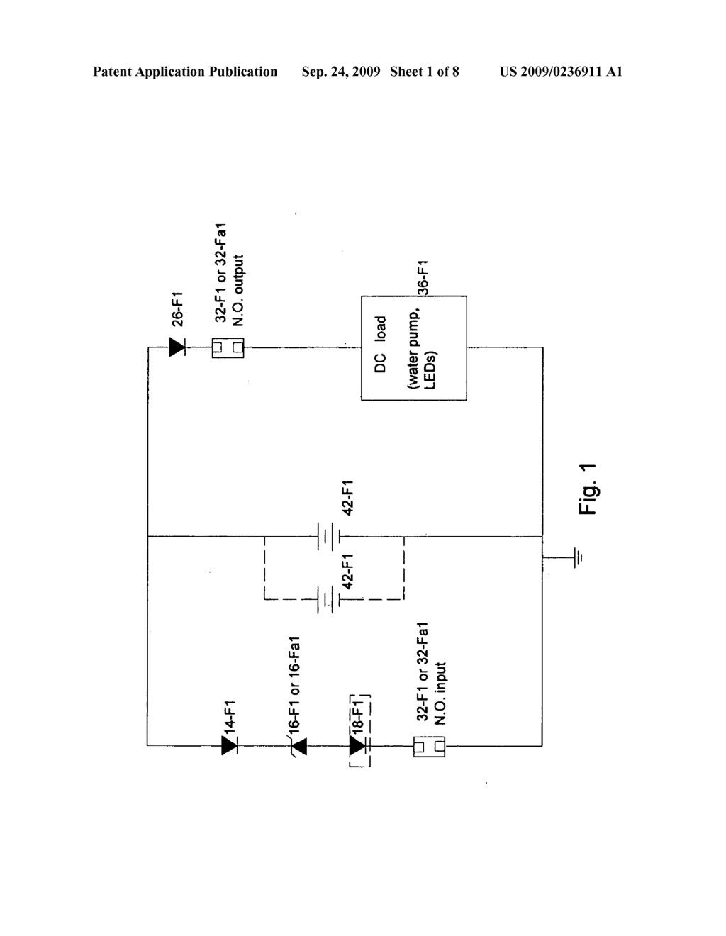 Solar powered DC load system - diagram, schematic, and image 02