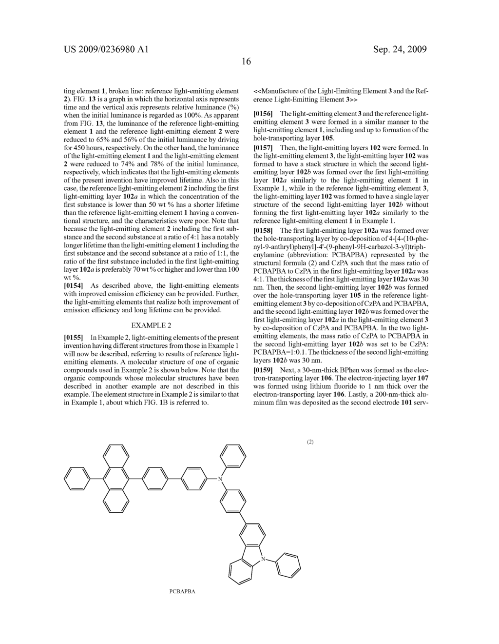 Light-Emitting Element, Light-Emitting Device and Electronic Device - diagram, schematic, and image 43