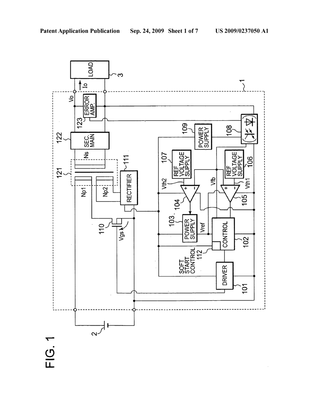 Switching power supply - diagram, schematic, and image 02