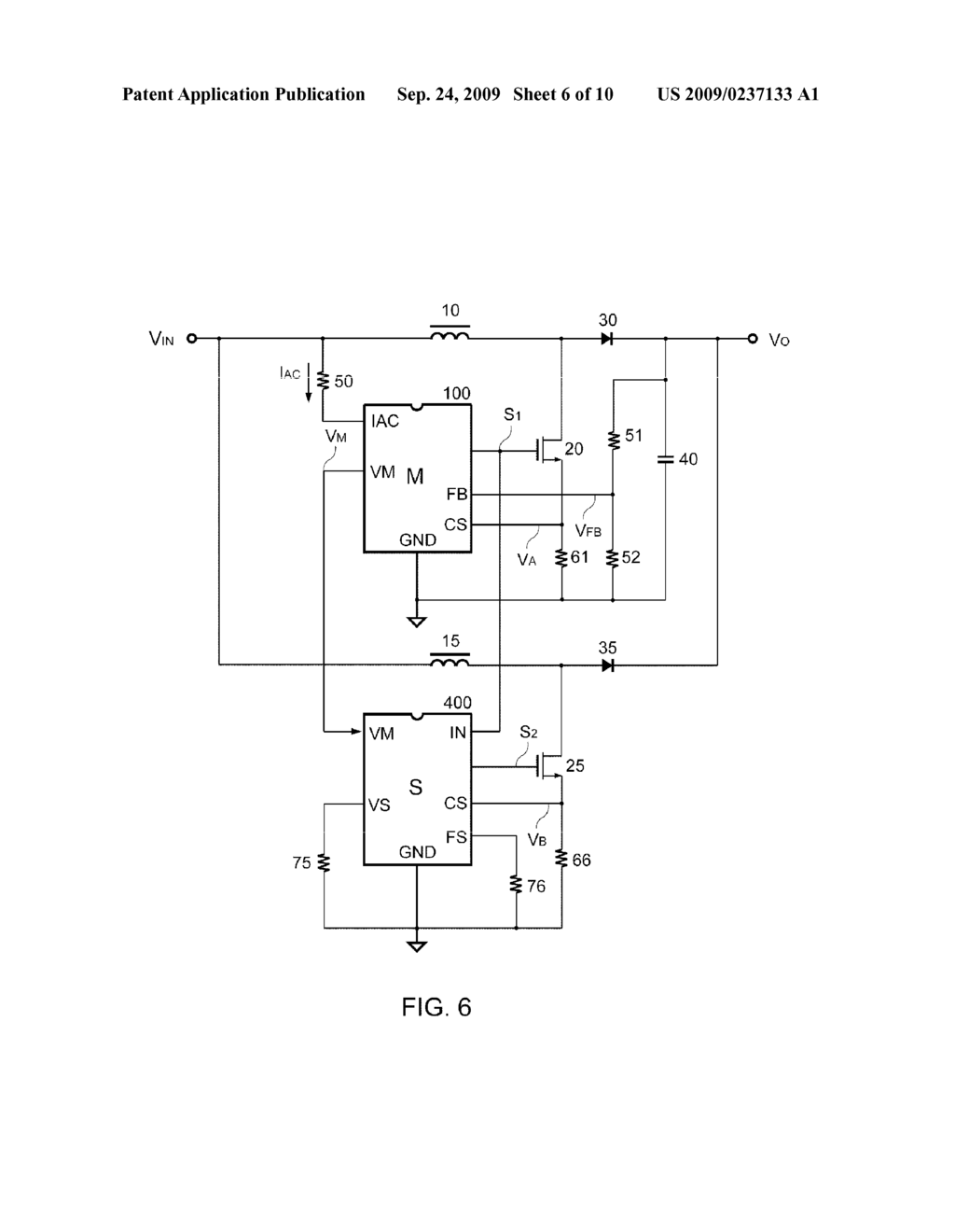 SWITCHING CONTROL CIRCUIT FOR MULTI-CHANNELS AND MULTI-PHASES POWER CONVERTER OPERATED AT CONTINUOUS CURRENT MODE - diagram, schematic, and image 07