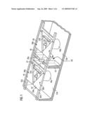 Variable radio frequency band filter diagram and image