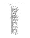 Variable radio frequency band filter diagram and image