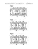 Variable radio frequency band filter diagram and image