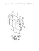 SAFETY POWER DISCONNECTION TERMINAL APPARATUS WITH LIGHT INDICATION diagram and image