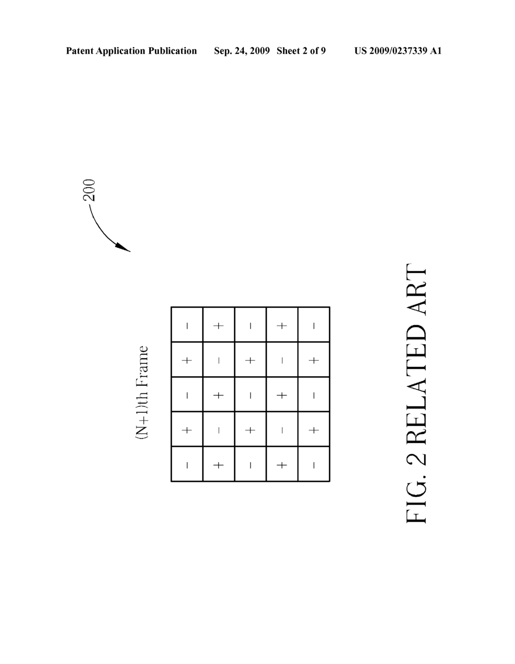 LIQUID CRYSTAL DISPLAY DEVICE BASED ON DOT INVERSION OPERATION - diagram, schematic, and image 03