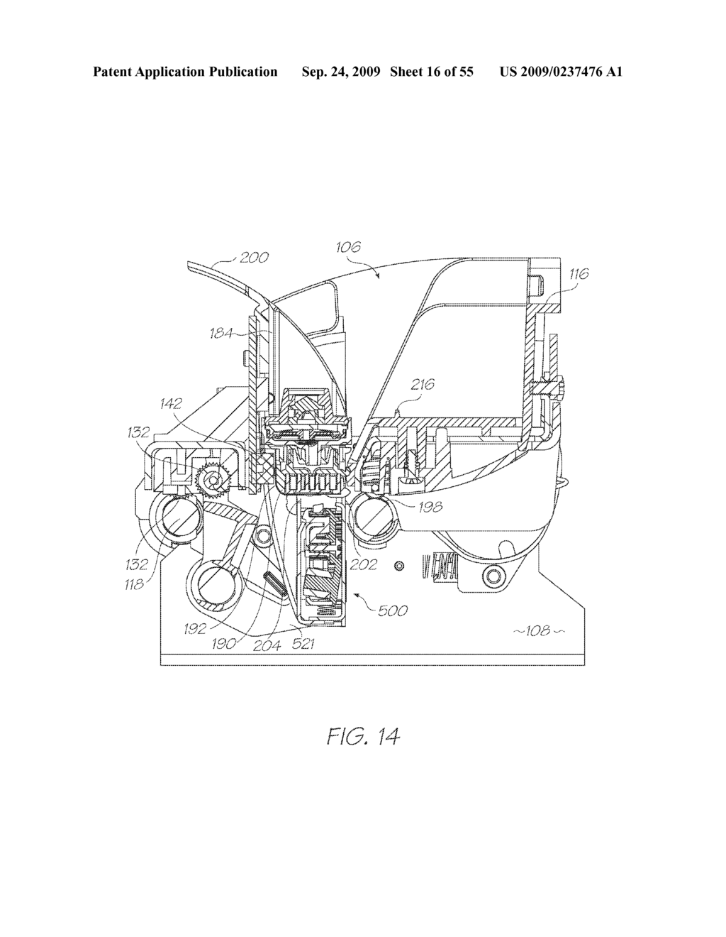 INK CARTRIDGE WITH HIGH FLOWRATE, SELF SEALING OUTLET - diagram, schematic, and image 17