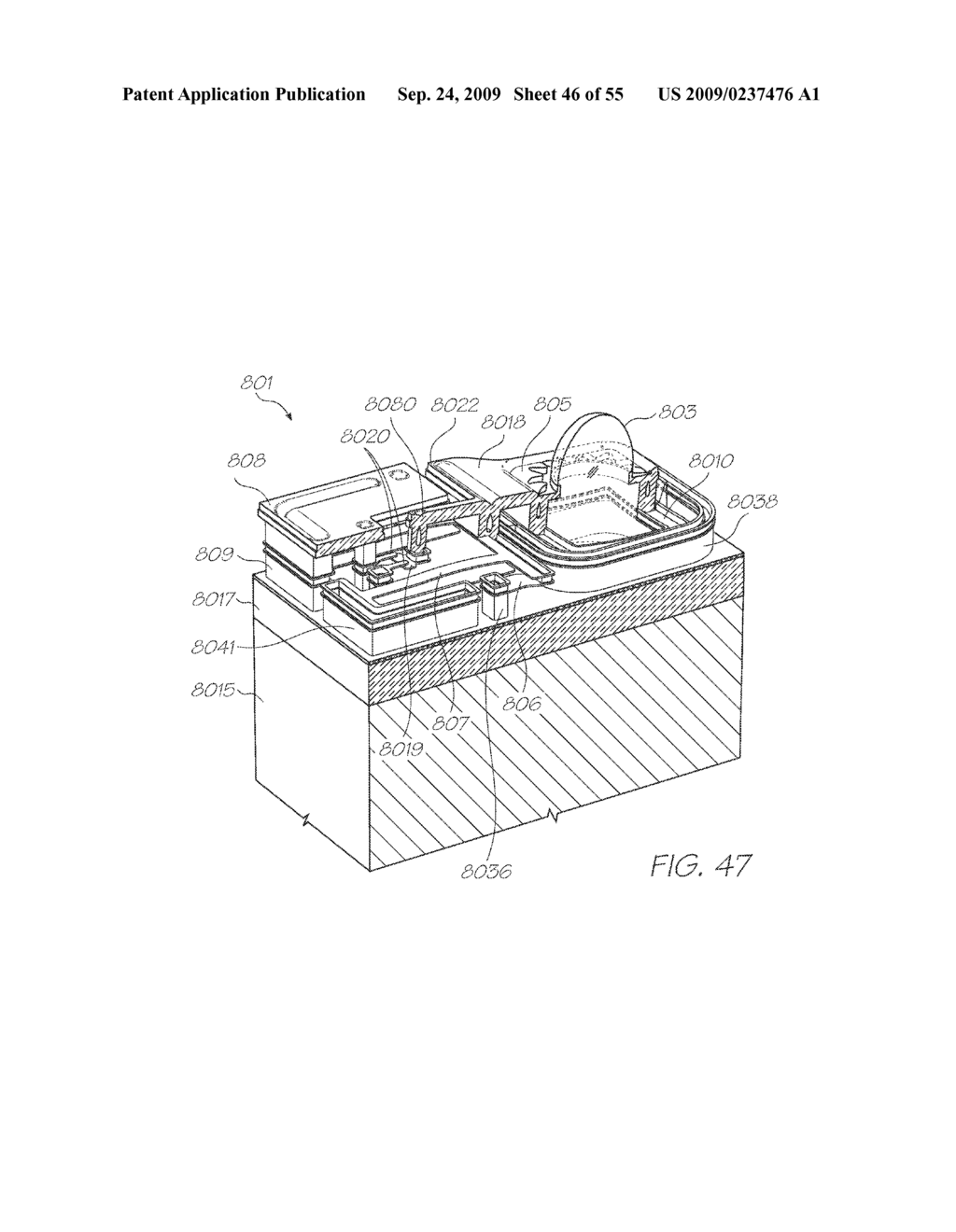 INK CARTRIDGE WITH HIGH FLOWRATE, SELF SEALING OUTLET - diagram, schematic, and image 47