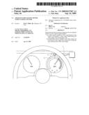 Apparatus for logging motor vehicle speed and time diagram and image