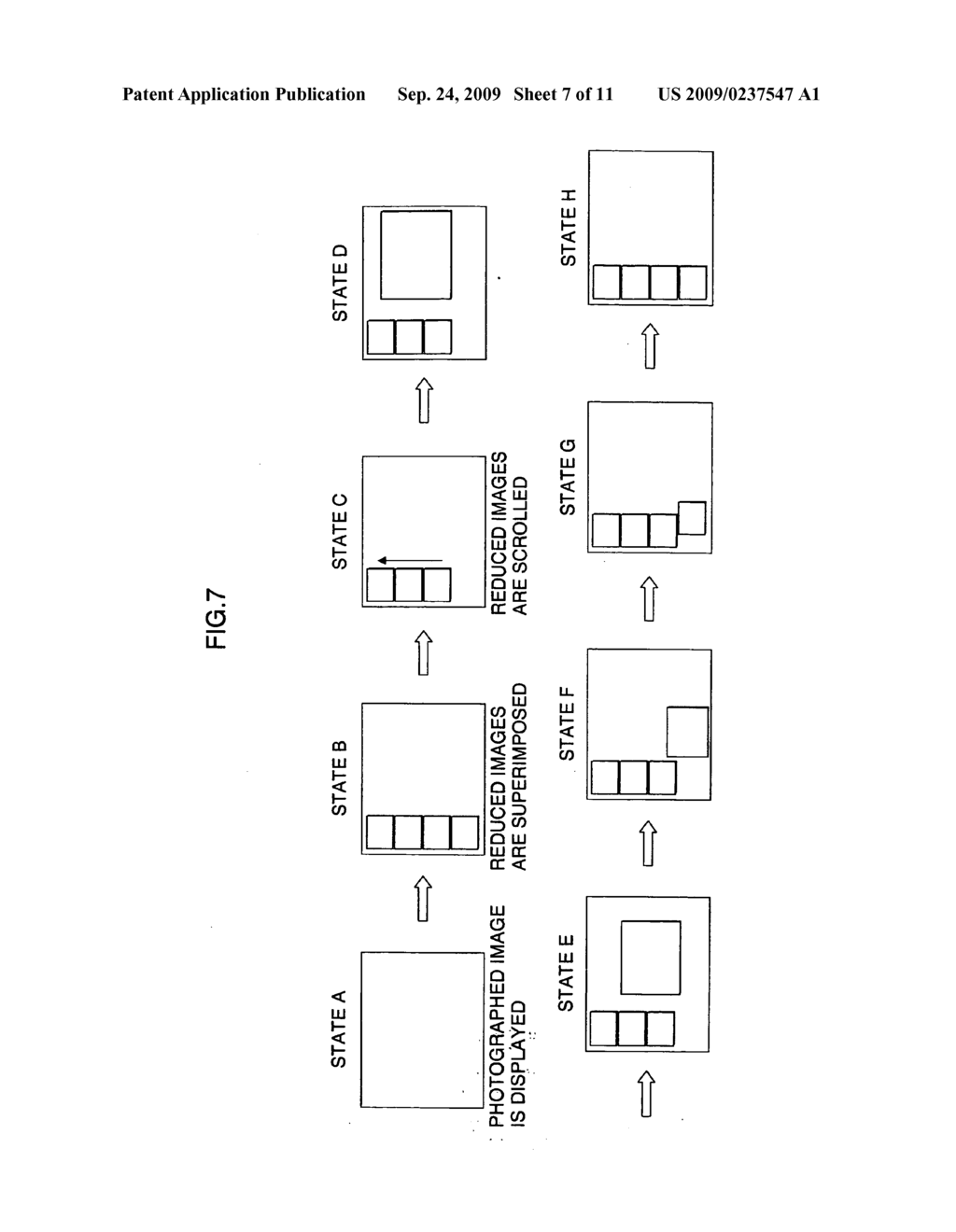 Imaging device and photographed image display control method - diagram, schematic, and image 08