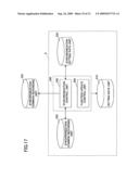 Network synchronizing system and information processing apparatus diagram and image