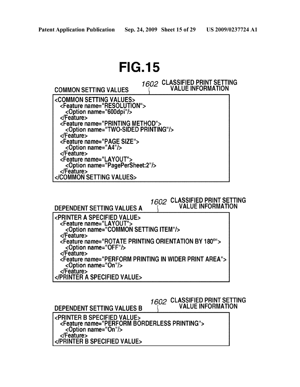 PRINT SETTING PROCESSING APPARATUS AND PRINT SETTING PROCESSING METHOD - diagram, schematic, and image 16