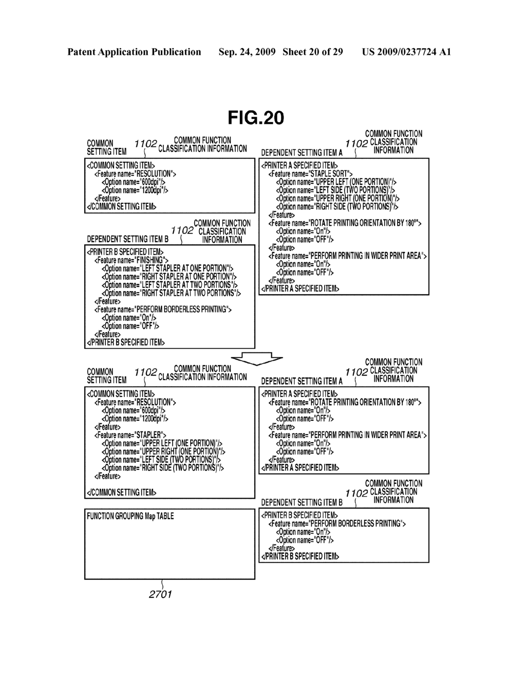 PRINT SETTING PROCESSING APPARATUS AND PRINT SETTING PROCESSING METHOD - diagram, schematic, and image 21