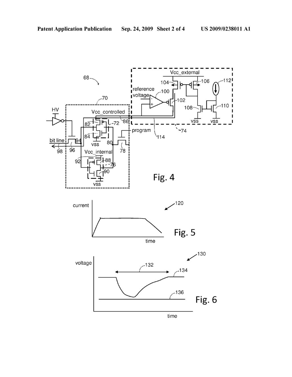 VCC CONTROL INSIDE DATA REGISTER OF MEMORY DEVICE - diagram, schematic, and image 03