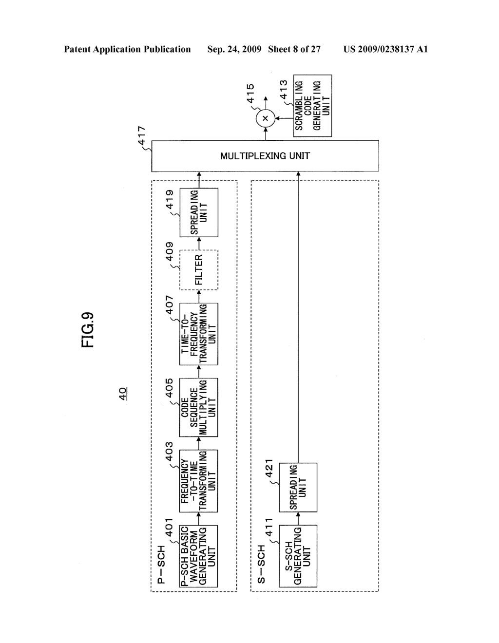 BASE STATION AND METHOD OF GENERATING A SYNCHRONIZATION CHANNEL - diagram, schematic, and image 09