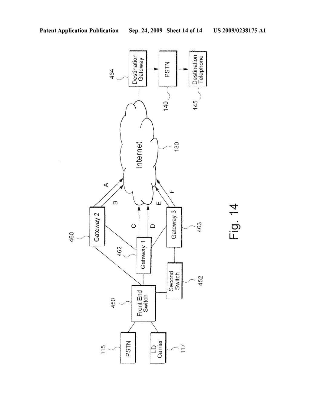 SYSTEM AND METHOD FOR VOICE OVER INTERNET PROTOCOL (VoIP) AND FACSIMILE OVER INTERNET PROTOCOL (FoIP) CALLING OVER THE INTERNET - diagram, schematic, and image 15