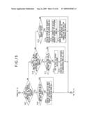 Tree-type broadcast system, method of instructing mode switch, broadcast device, and broadcast process program diagram and image