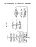 Tree-type broadcast system, method of instructing mode switch, broadcast device, and broadcast process program diagram and image