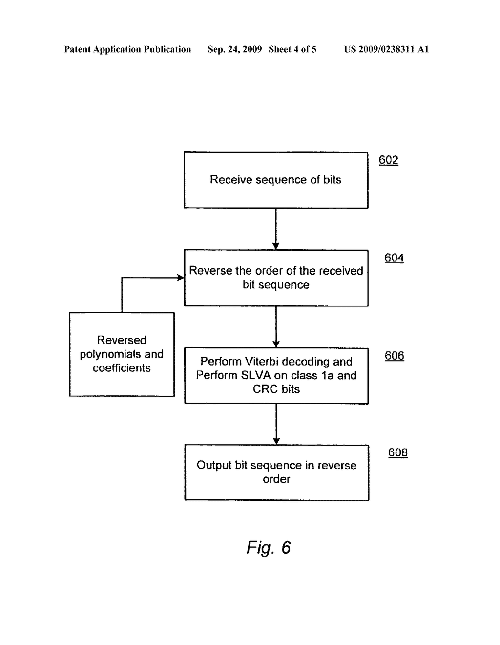 Reverse serial list Viterbi decoding to improve frame error rate performance - diagram, schematic, and image 05