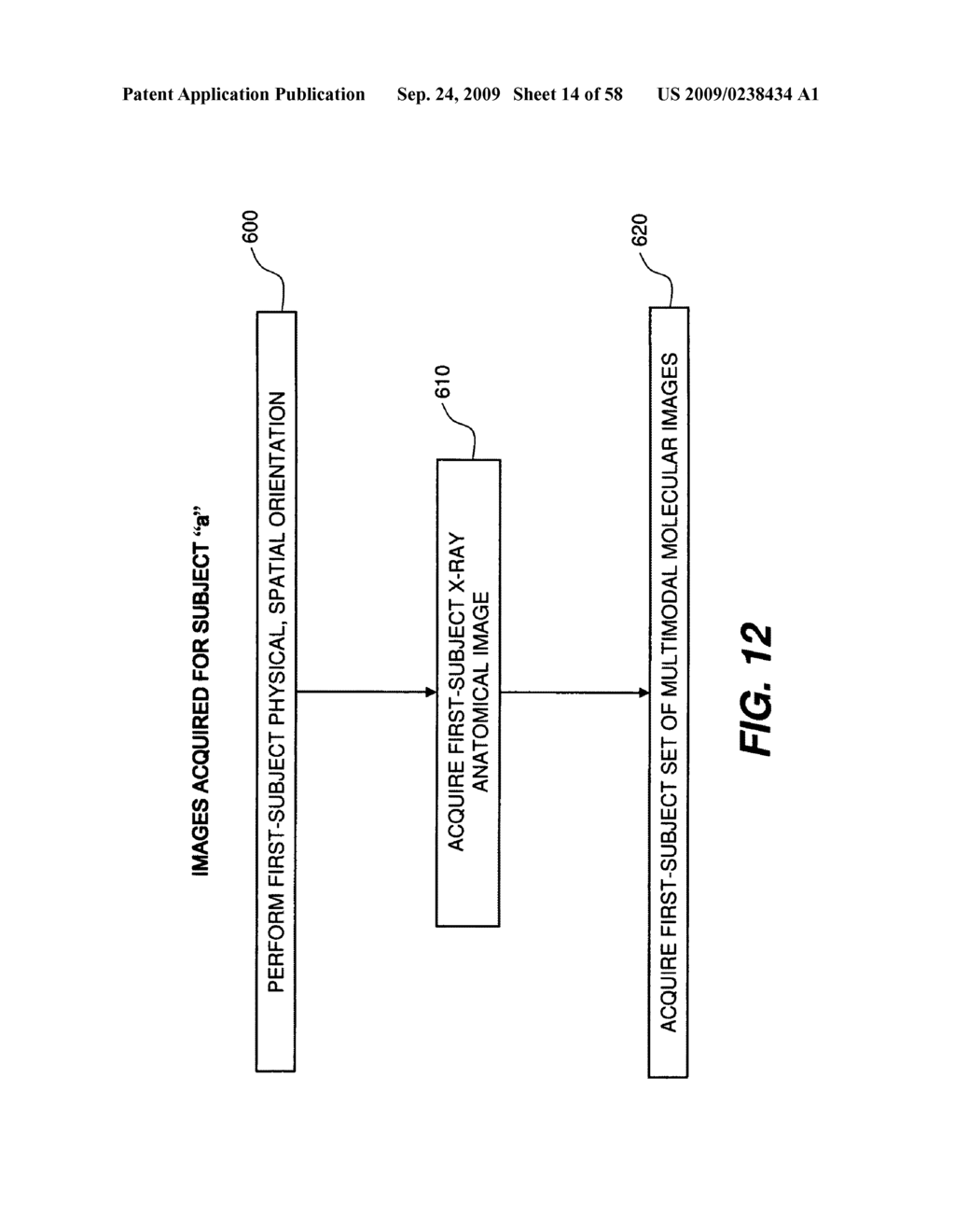 Method for reproducing the spatial orientation of an immobilized subject in a multi-modal imaging system - diagram, schematic, and image 15