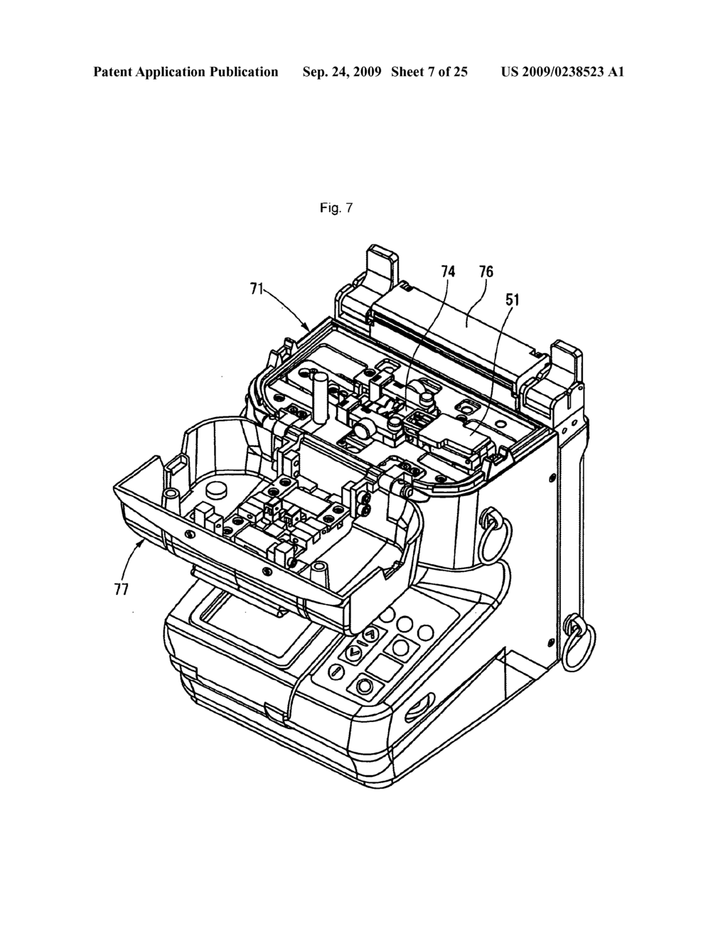 Holder, fusion-splicing apparatus, and manufacturing method of optical connector - diagram, schematic, and image 08