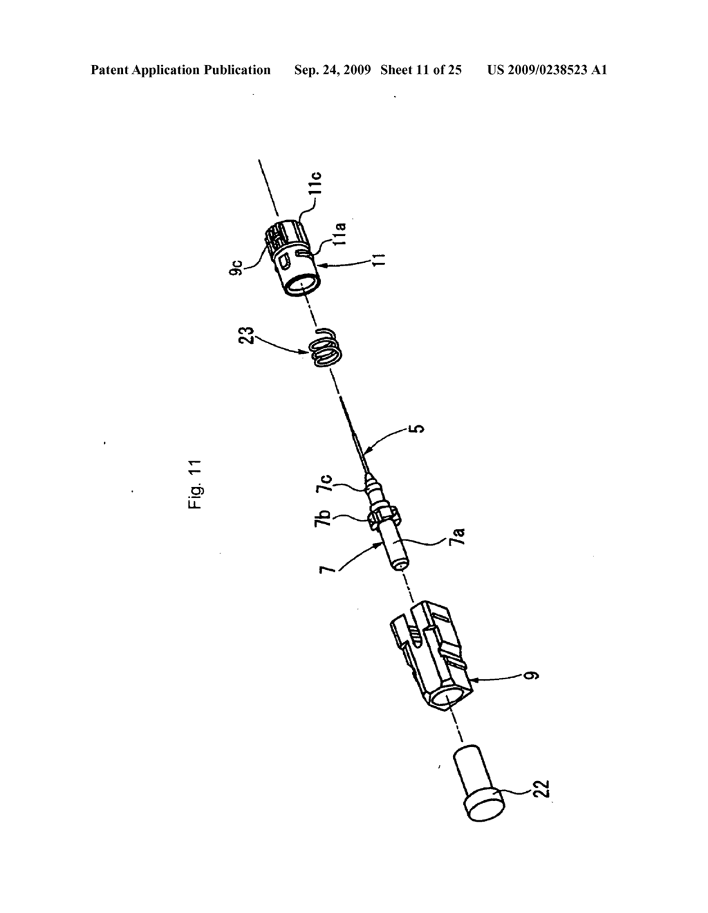 Holder, fusion-splicing apparatus, and manufacturing method of optical connector - diagram, schematic, and image 12