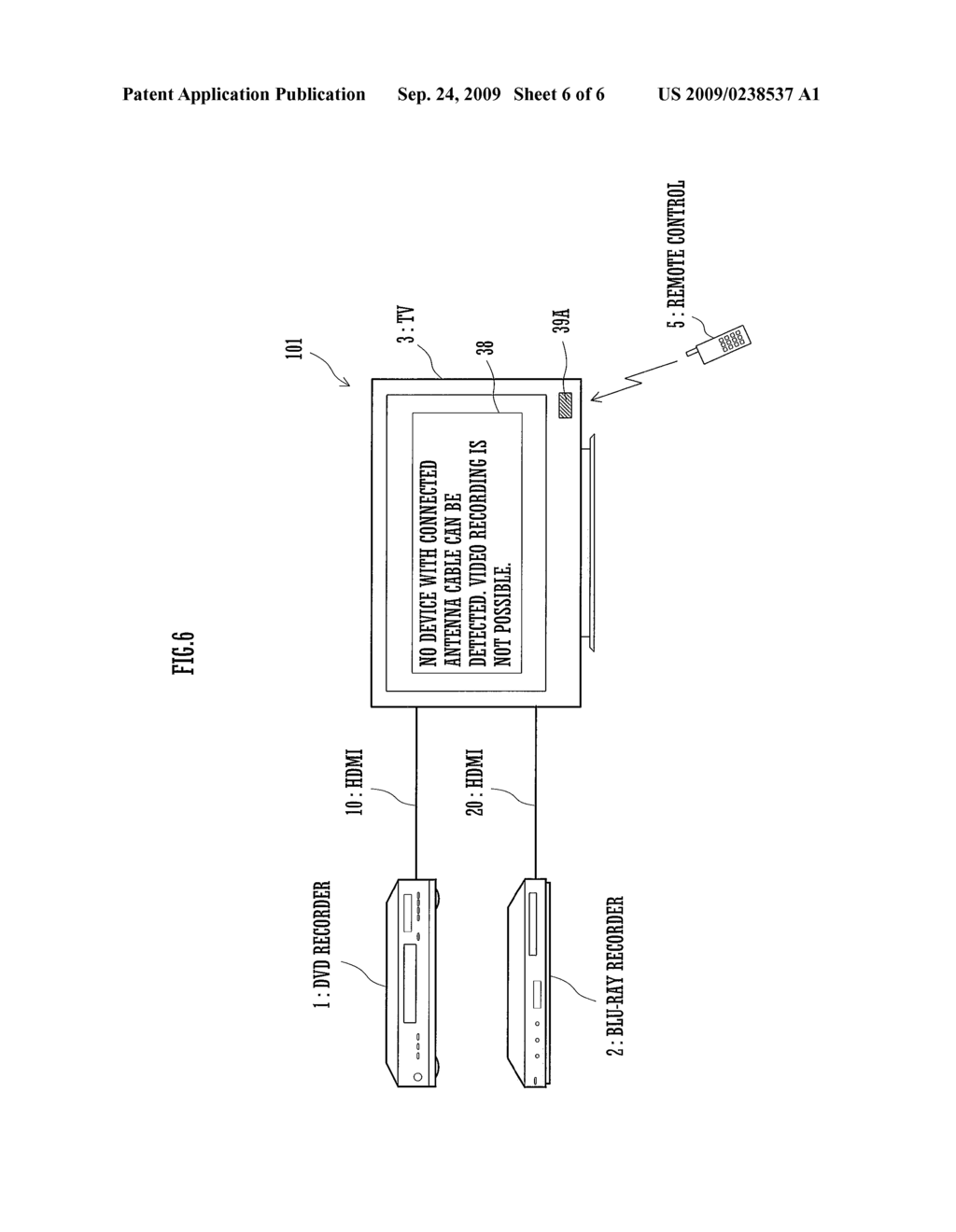 VIDEO RECORDING APPOINTMENT SYSTEM, AND DISPLAY DEVICE - diagram, schematic, and image 07