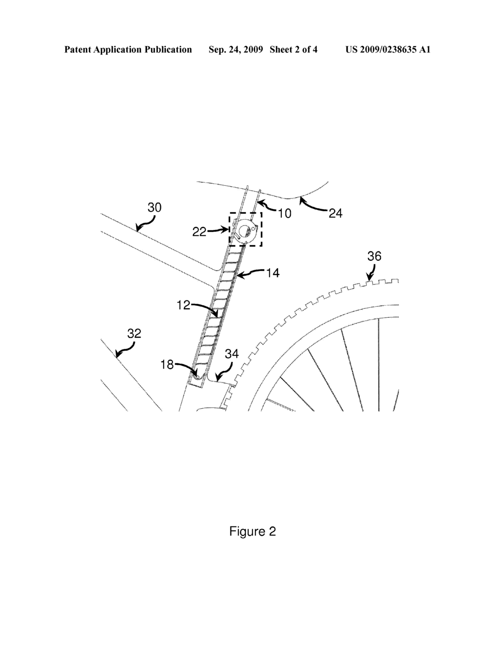 BICYCLE SADDLE HEIGHT ADJUSTMENT APPARATUS - diagram, schematic, and image 03