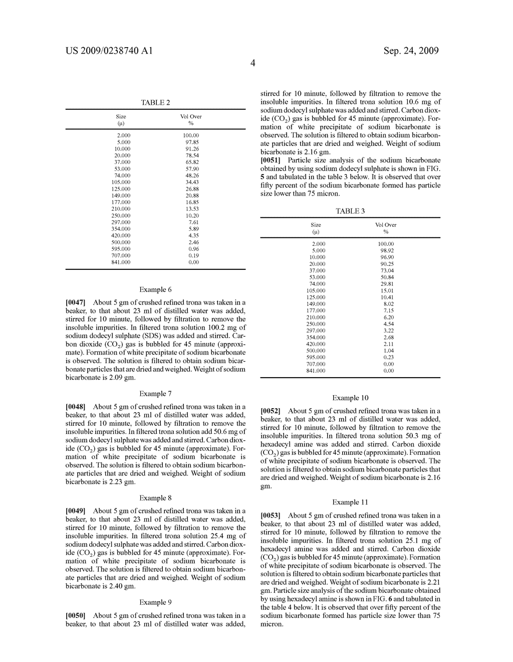 METHOD OF REMOVING FLUORIDE IMPURITIES FROM TRONA AND PREPARATION OF SODIUM BICARBONATE - diagram, schematic, and image 11