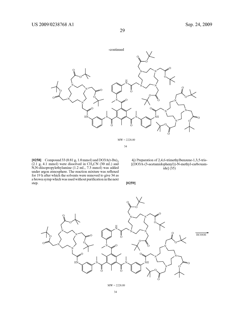 MULTIMERIC MAGNETIC RESONANCE CONTRAST AGENTS - diagram, schematic, and image 30