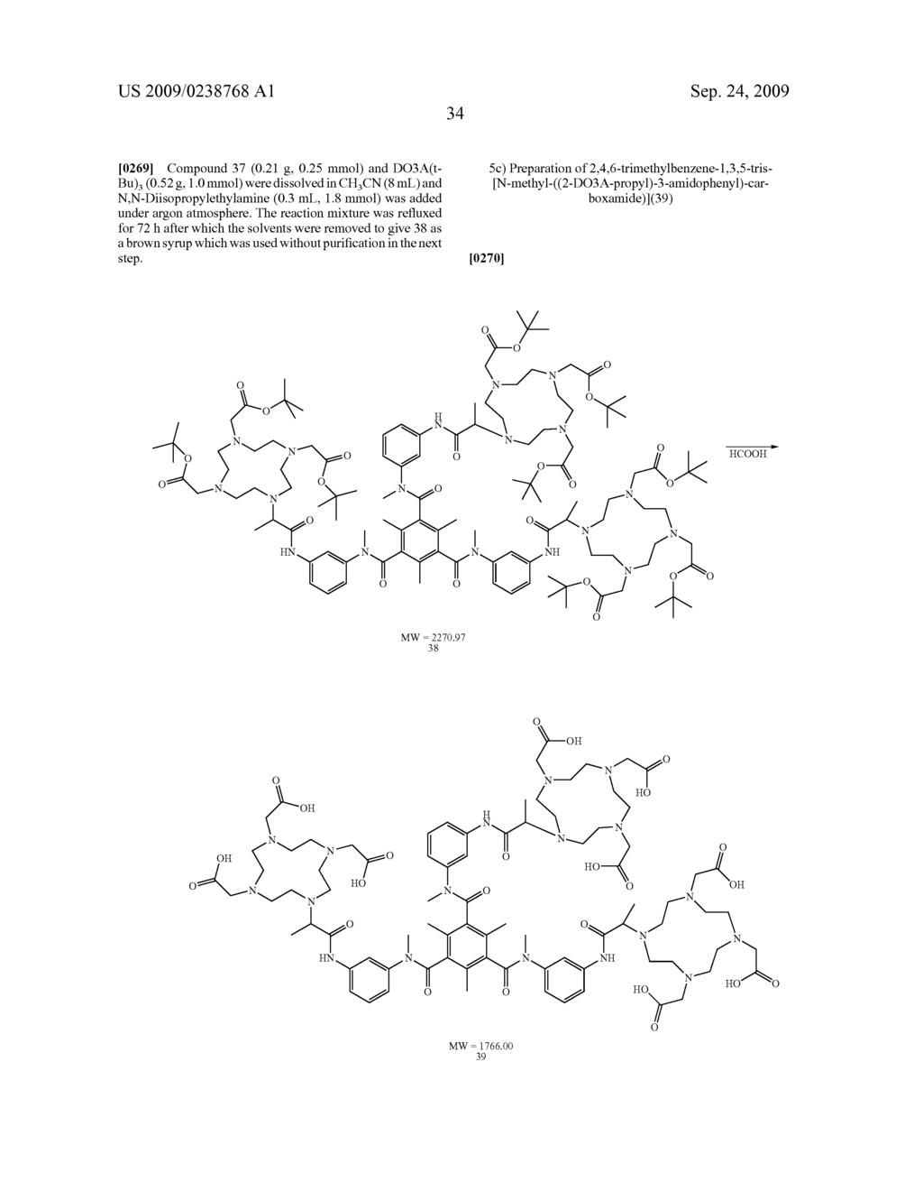 MULTIMERIC MAGNETIC RESONANCE CONTRAST AGENTS - diagram, schematic, and image 35