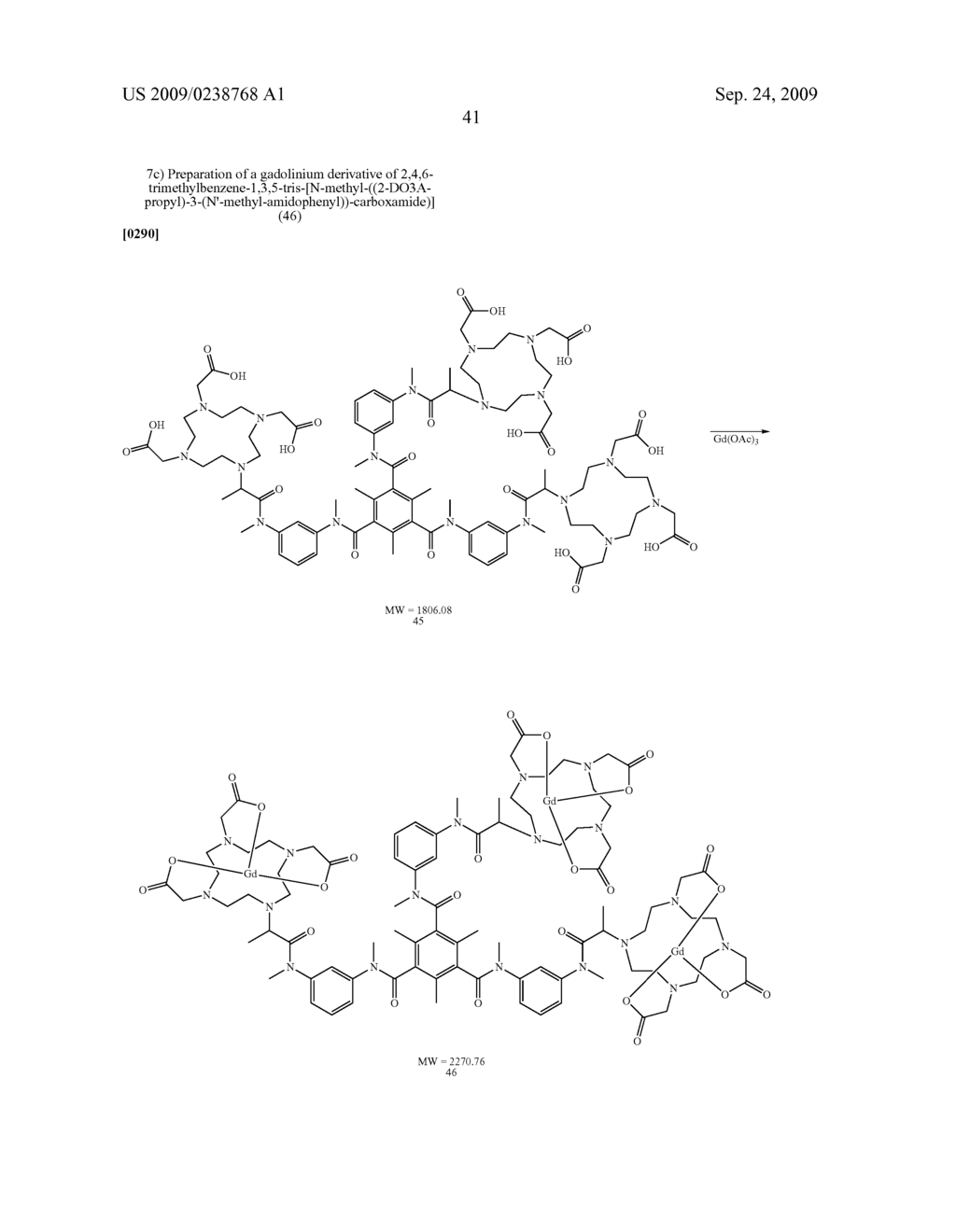 MULTIMERIC MAGNETIC RESONANCE CONTRAST AGENTS - diagram, schematic, and image 42