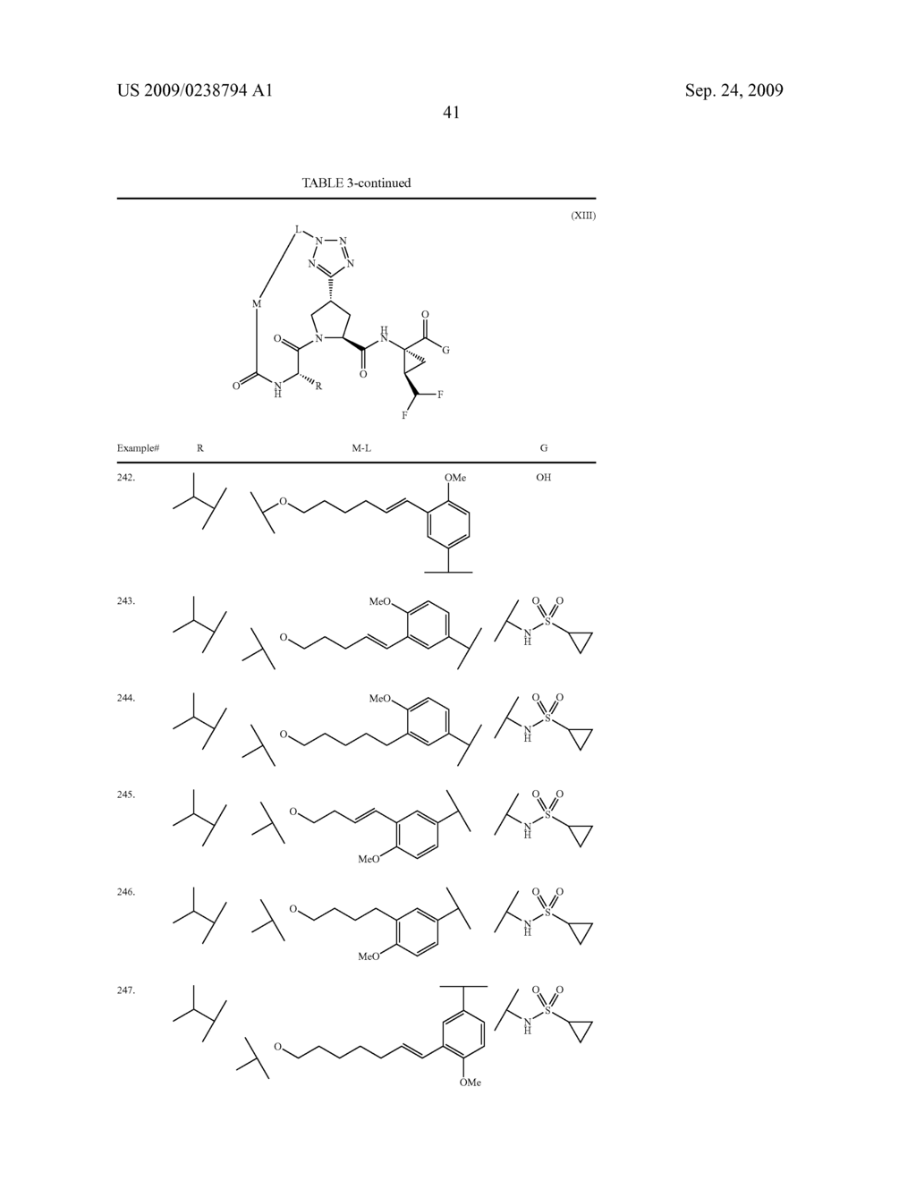 FLUORINATED MACROCYCLIC COMPOUNDS AS HEPATITIS C VIRUS INHIBITORS - diagram, schematic, and image 42