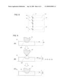 PROCESS OF FORMING A DEFLECTION MIRROR IN A LIGHT WAVEGUIDE diagram and image